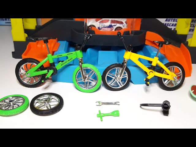 Skate Dedo 3un Mini Brinquedo Radical Com Bicicleta Kit Top