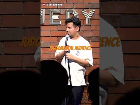 Judgemental audience #standupcomedy #comedy #standup