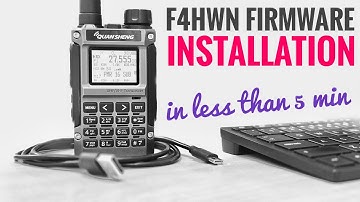 F4HWN-firmware op UV-K1 in minder dan 5 minuten handleiding!