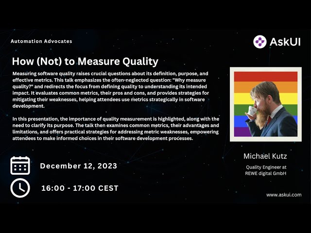 Measurement is About Purpose, Not Just Metrics