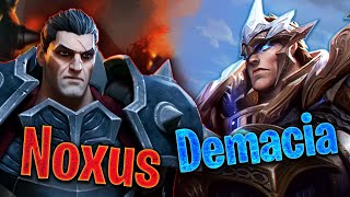 NOXUS vs DEMACIE - Who's with Who?