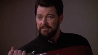 Star Trek TNG Riker refuses to help Worf (Better Audio)