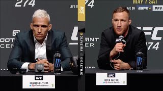 UFC 274: Пресс конференция