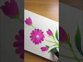 Easy Pink Flowers Painting 🌸🌺 #floralpainting #art #pinkflower #painting #flowers