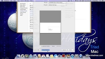 Print Labels From Your Contacts