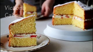 영국인의 집에서 먹었던 영국 대표 티푸드, 빅토리아 케이크(두 가지 버전) Victoria Sponge Cake | 하다앳홈