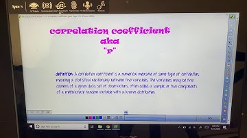 Algebra 1 Correlation Coefficient