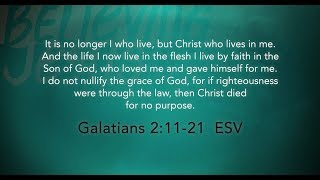 Stop Trying - Let Jesus Live Through You