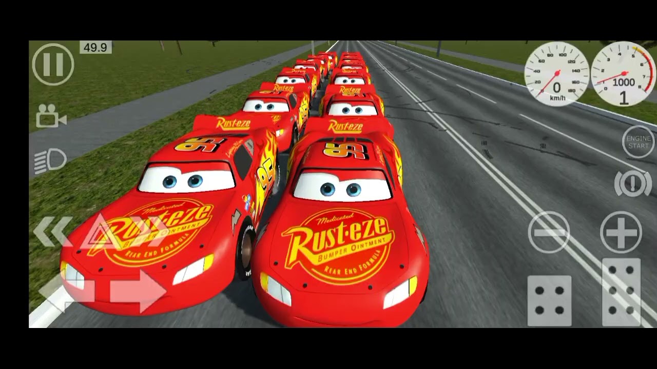 молния маккуин - YouTube