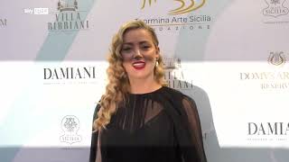 Amber Heard at Taormina Film Festival (2023).