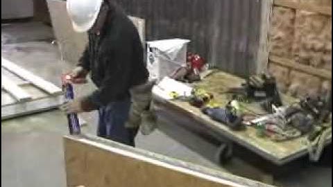 Insulspan SIP Install: setting panels