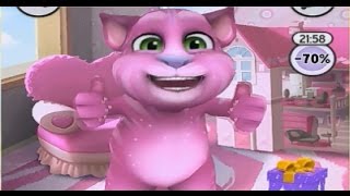 Download lagu Мой Говорящий Том 1 Том розовый Детский игровой мультик для детей My Talking Tom Мой Говорящий Том 1 Том розовый Детский игровой мультик для детей My Talking Tom