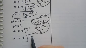 Class-12|EX2.8-Q(10)|Find the values of  fourth root of √-1|Solution in 2 different methods|