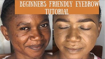 HOW TO DRAW YOUR EYEBROW/ SHAPING EYEBROWS WITH RAZOR BLADE. A BEGINNER FRIENDLY TUTORIAL.
