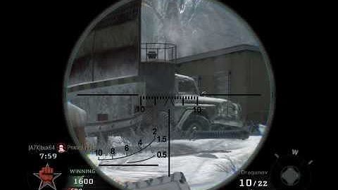 No Scope Headshot - Call of Duty: Black Ops