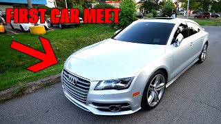 I Took My Audi S7 To Its First CAR MEET!