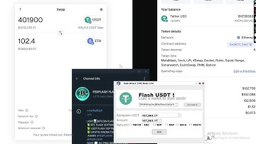 How to create flash usdt ?🤯 Flash usdt is real ??? #flashusdt #trc20 #binance #earncash