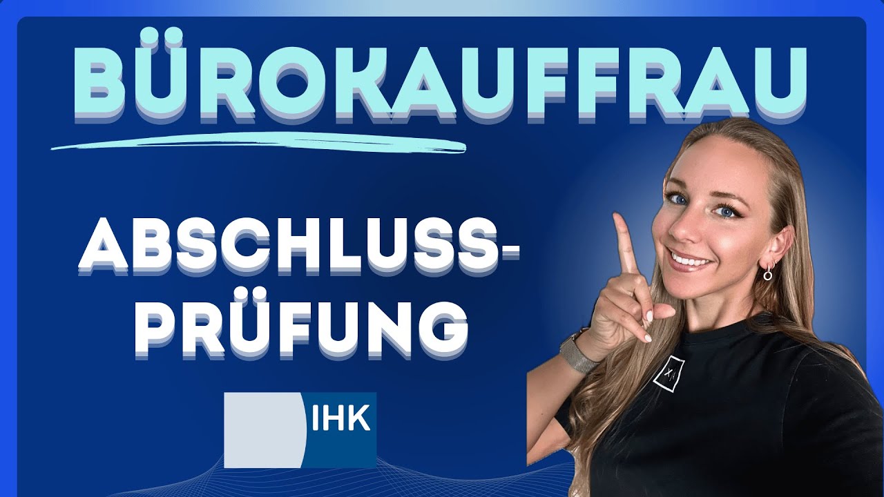 👩🏽‍💻📘 TOP 6 TIPPS Kauffrau für Büromanagement - IHK Abschlussprüfung