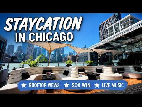 Chicago Staycation: Godfrey Hotel Rooftop, Friday Night White Sox Win & John Mellencamp On The South Side