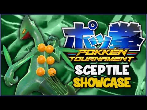 Pokken Tournament - Pokemon Showcase (Sceptile)