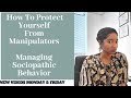 How to protect yourself from manipulators psychotherapy crash course