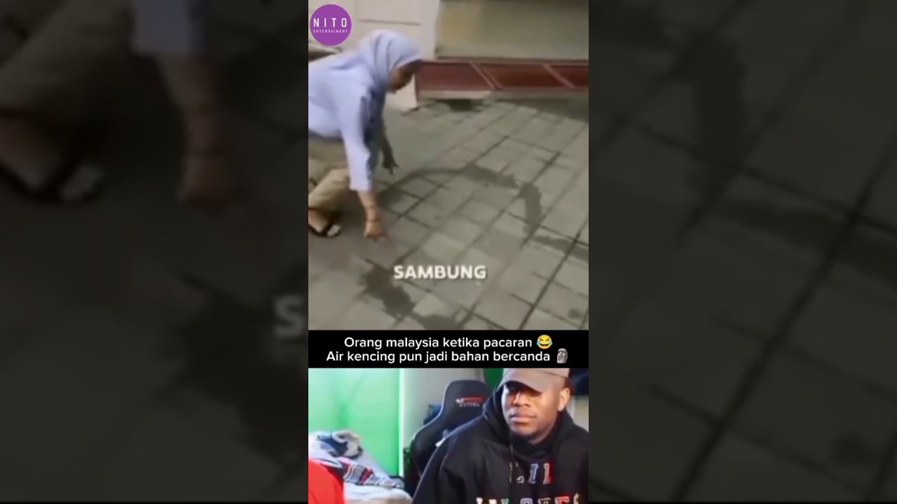 Orang malaysia ketika pacaran 😂 air kencing pun jadi bahan bercanda 