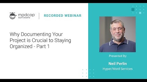 Why Documenting Your Project is Crucial to Staying Organized - Part 1