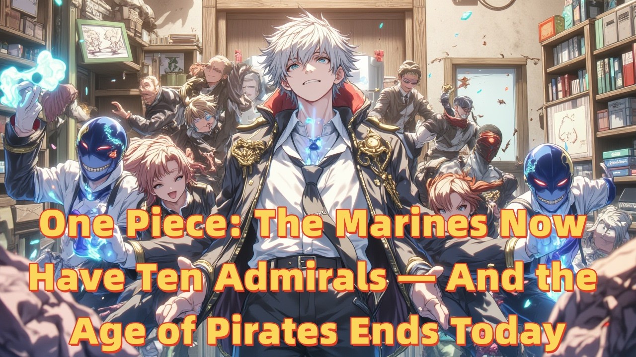 One Piece: The Marines Now Have Ten Admirals — And the Age of Pirates Ends Today