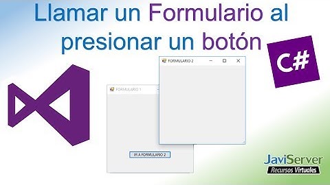 Llamar a un formulario al presionar en un botón