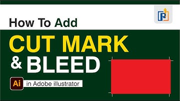 How to Add Proper Crop Marks in Adobe Illustrator and Save pdf with Crop & Bleed