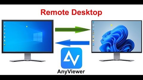 How to remote desktop with AnyViewer software