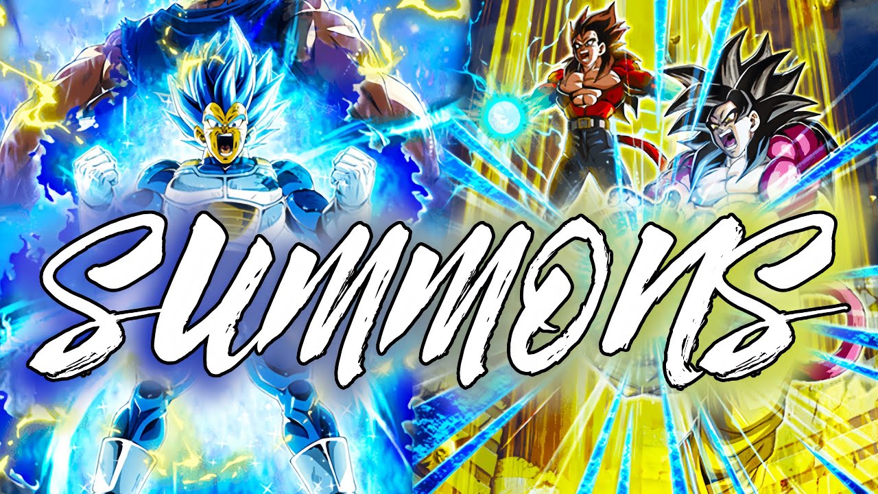 LR UI GOKU & BLUE EVO VEGETA AND LR SSJ4 VEGETA & GOKU SUMMONS!! [Part 2] | Dokkan Battle