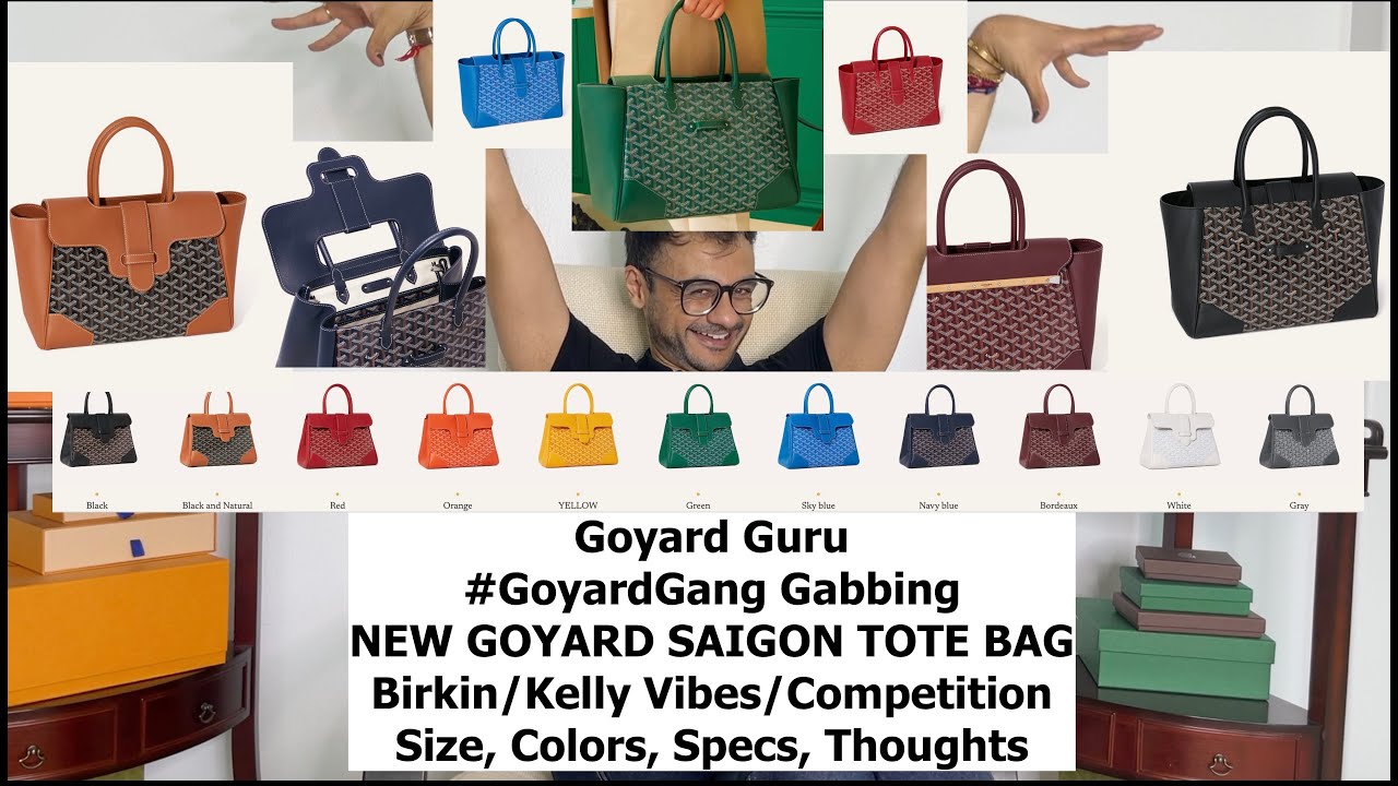 The History of The Goyard Saint Louis Tote - luxfy