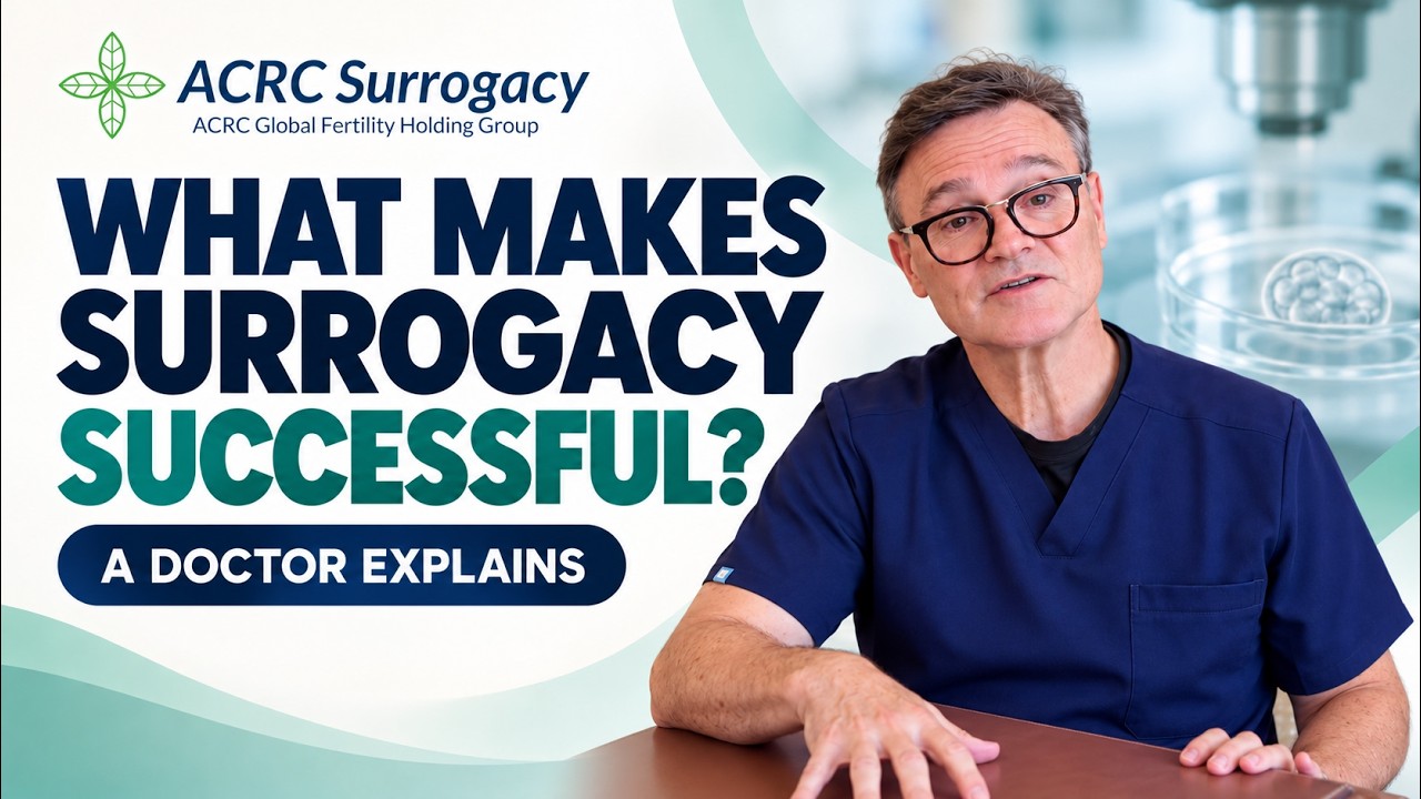 Dr. Kolb explaining what makes a surrogacy journey successful