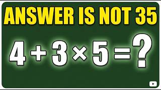 90% Fail This PEMDAS Test | Viral Math Problems