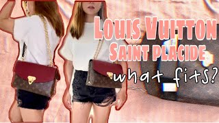 Louis Vuitton Saint Placide Monogram Chain Bag 2021 Whats in my bag 