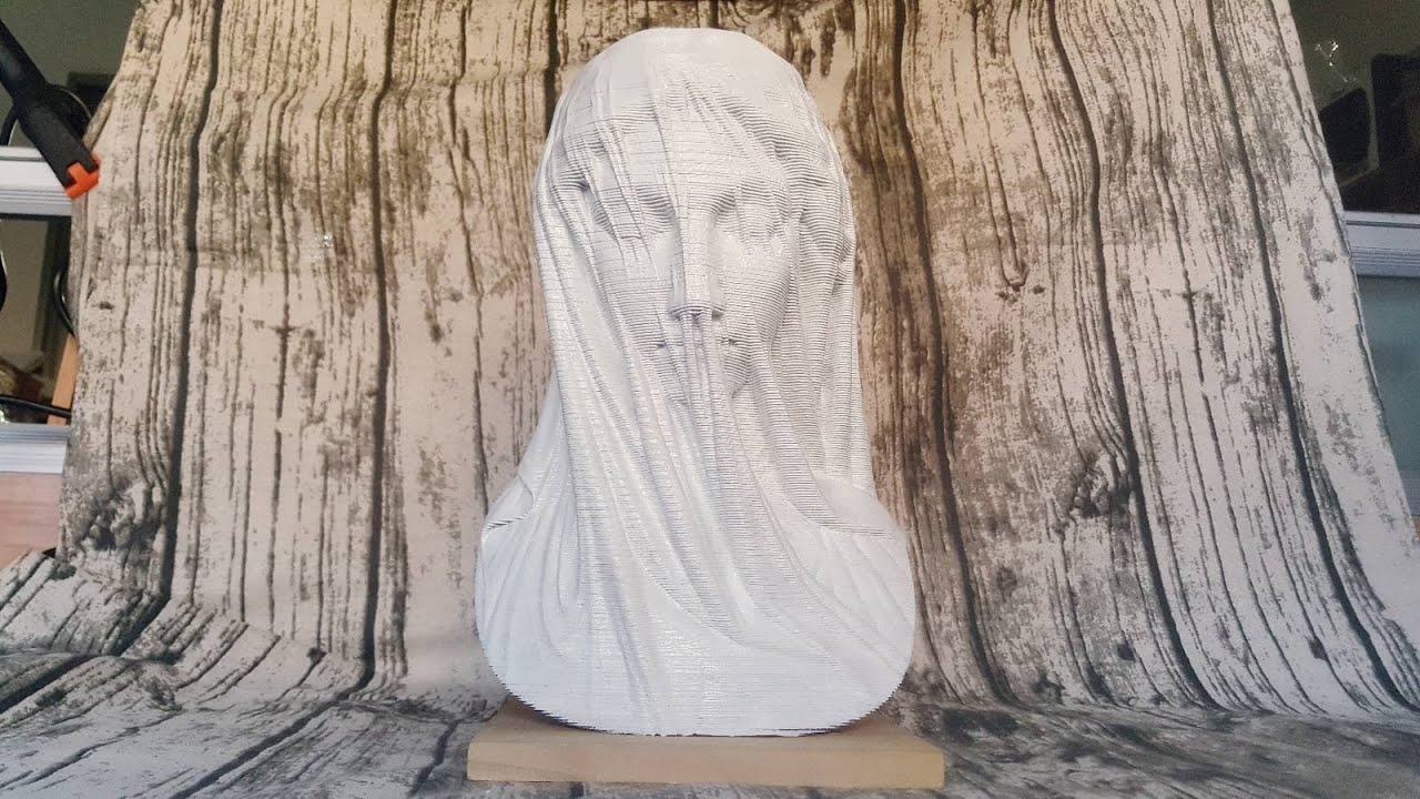 Sculpting The Veiled Virgin Statue ｜Timelapse