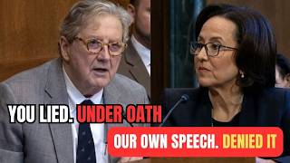 She Took An Oath And Still Lied To Congress. Senator Kennedy Caught Her Red Handed.