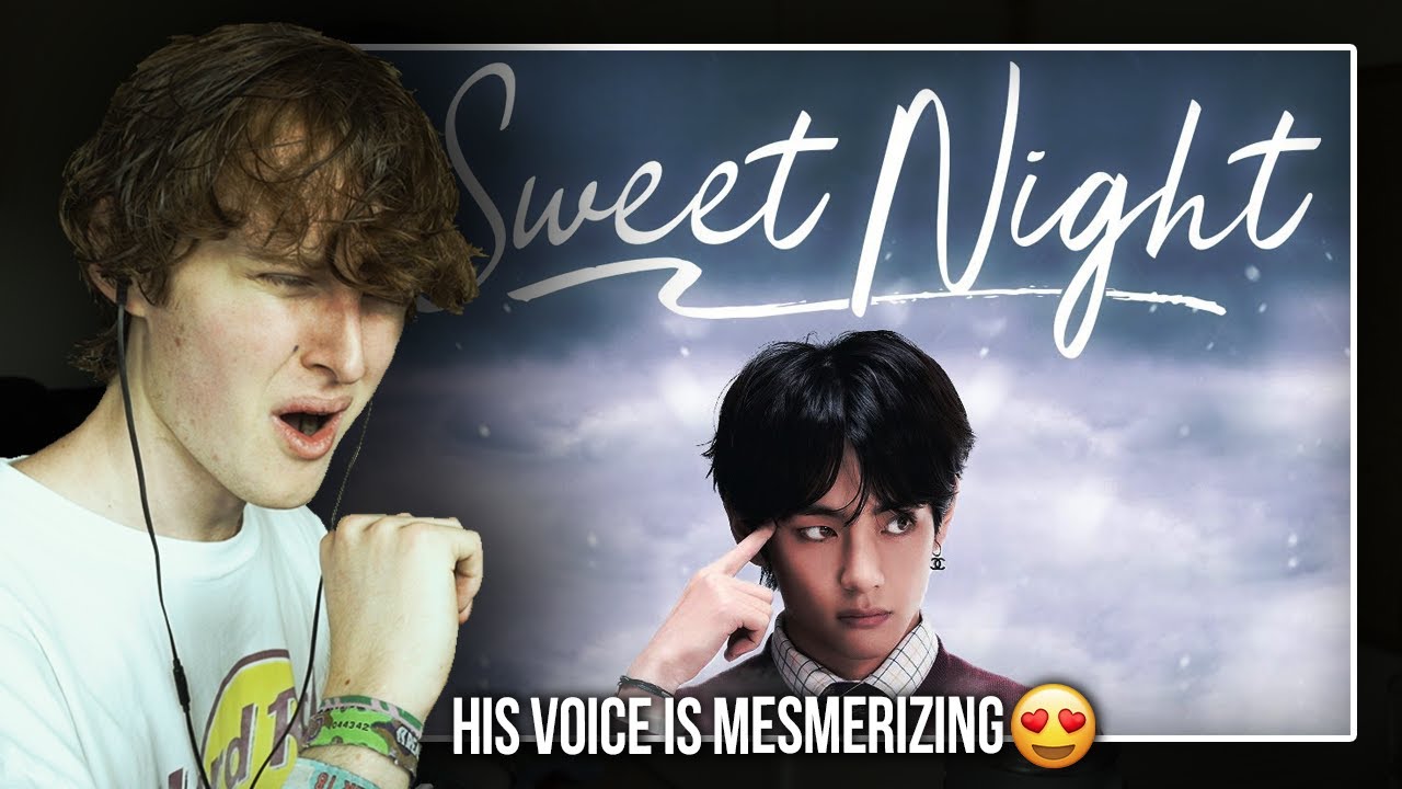 HIS VOICE IS MESMERIZING! (BTS V (방탄소년단) 'Sweet Night' | Song Reaction/Review)