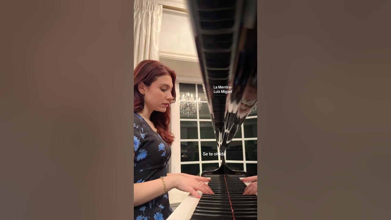 La Mentira- Luis Miguel #luismiguel #lamentira #piano #singing #singer #indieartist #cover #spanish La Mentira- Luis Miguel #luismiguel #lamentira #piano #singing #singer #indieartist #cover #spanish