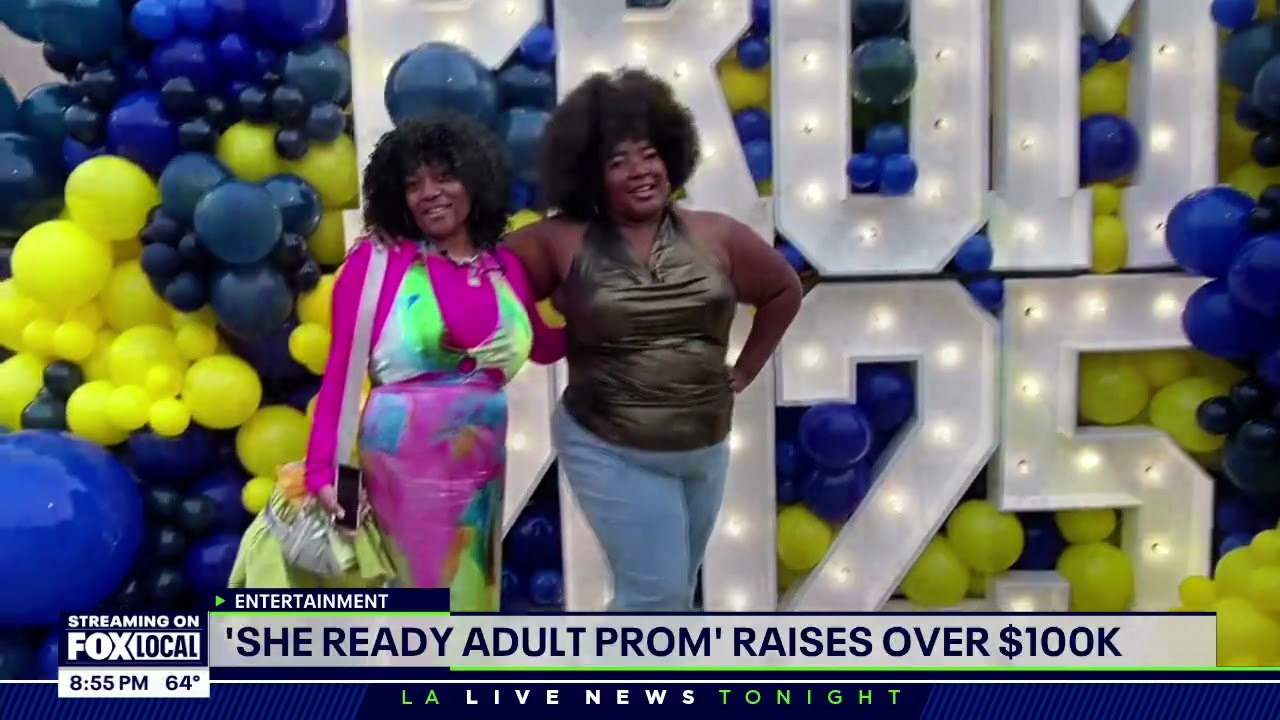 FOX 11 News - She Ready Foundation Adult Prom 2025