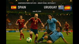 Spain vs Uruguay | Full Match | Confederations Cup 2013 – Group Stage, Matchday 1 | June 16, 2013