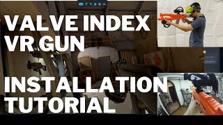 Valve Index Haptic VR Gun Installation Tutorial+ Gameplay Pavlov Contractors VR- 2021 ScarX BeswinVR