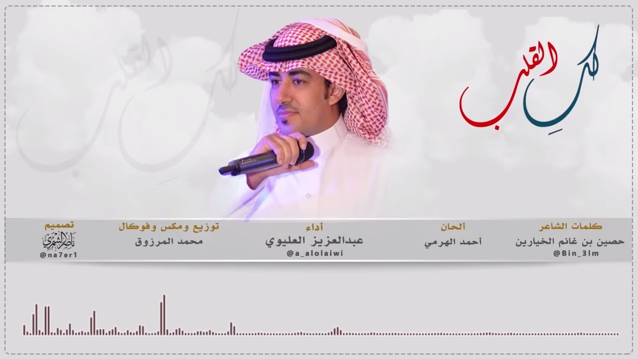 لك القلب || كلمات : حصين الخيارين || أداء عبدالعزيز العليوي