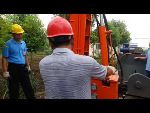 GZJ1500/2500 engineering drilling rig used for WSS Grouting