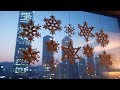 DIY Macrame Snowflake / Christmas Ornament / 마크라메 눈꽃 / 마크라메 오너먼트