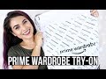 MY FIRST PRIME WARDROBE HAUL TRY-ON | Amazon Clothing Haul