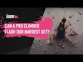 Can Pro Climber Alex Waterhouse flash our hardest set?