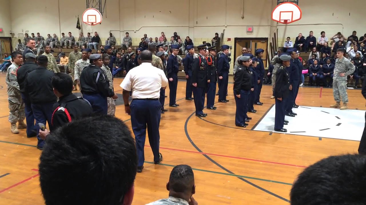 JROTC Raider and Drill Competition Forestville High School YouTube