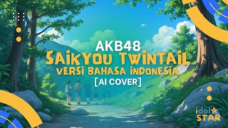 Download lagu AKB48/BNK48 - Saikyou Twintail Versi Bahasa Indonesia  | AI COVER Male & Famale